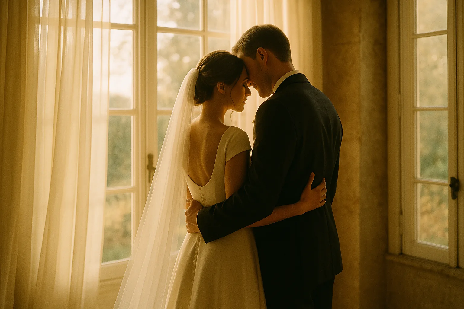 Mariage en lumière naturelle — séance photo en Alsace